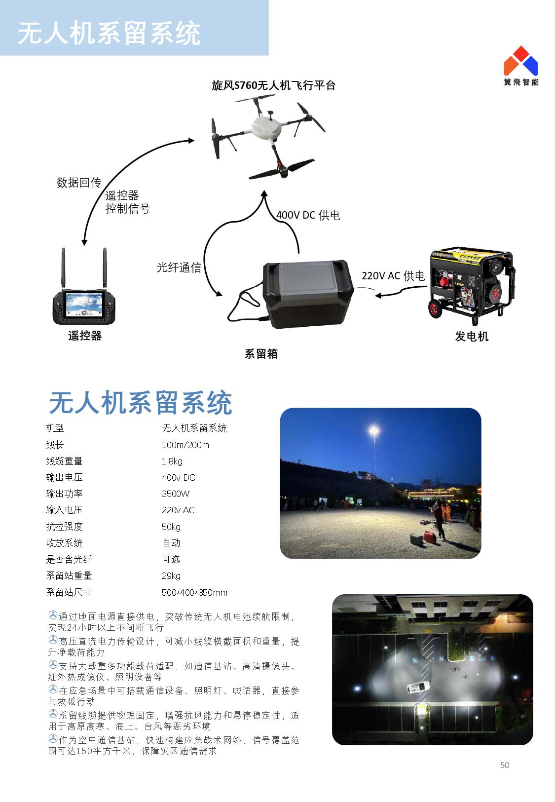 無人機系留系統 無人機系留系統