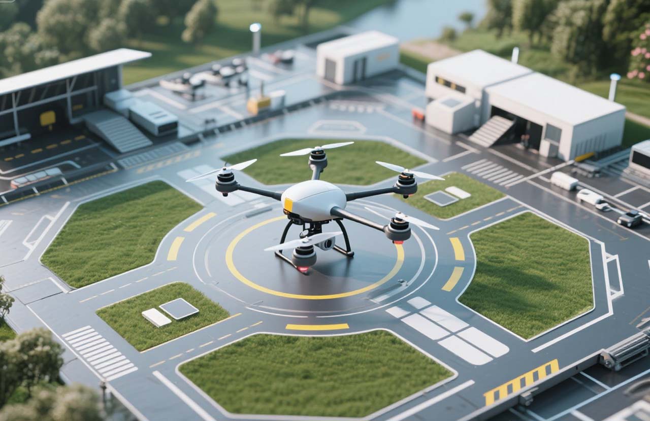 無人機機場|低空經濟的“起落架”，未來城市的智能空中驛站